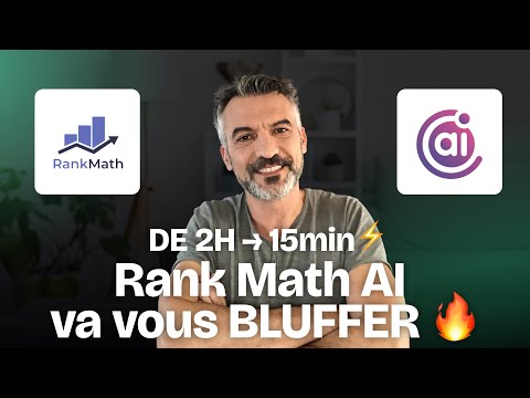 STOP aux 2H d’optimisation SEO : Rank Math AI va vous BLUFFER 🔥 (Test Complet 2025)