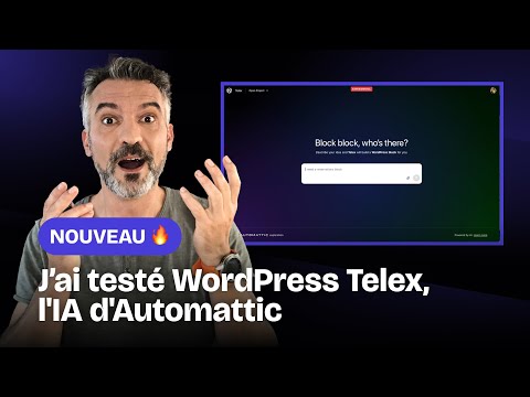 Crée ton bloc Gutenberg avec WordPress Telex, l’IA d’Automattic