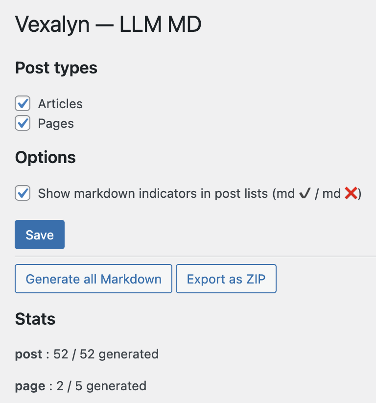 Mardown pour LLM : Simplifiez l’accès au contenu WordPress
